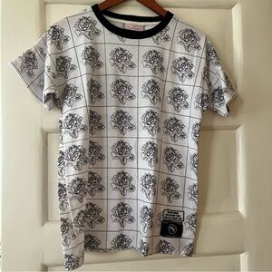 Melody Ehsani Rose Floral Graphic Tee